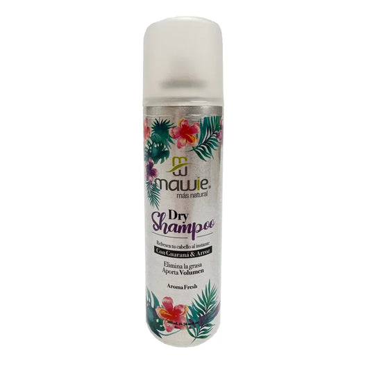 Shampoo en Seco Guaraná y Arroz Mawie 200 ml