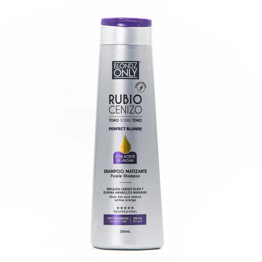 Shampoo Matizante Rubio Cenizo Blondz ONly 350 ml