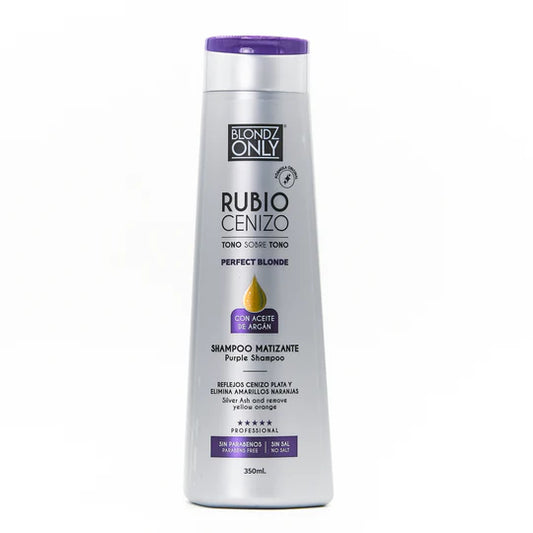 Shampoo Matizante Rubio Cenizo Blondz ONly 350 ml