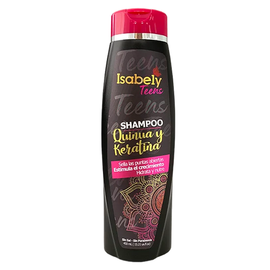 Shampoo Quinua y Keratina Isabely Teens 450 ml