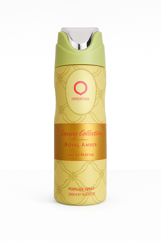 Spray Corporal Perfume Royal Amber Orientica 200 ml