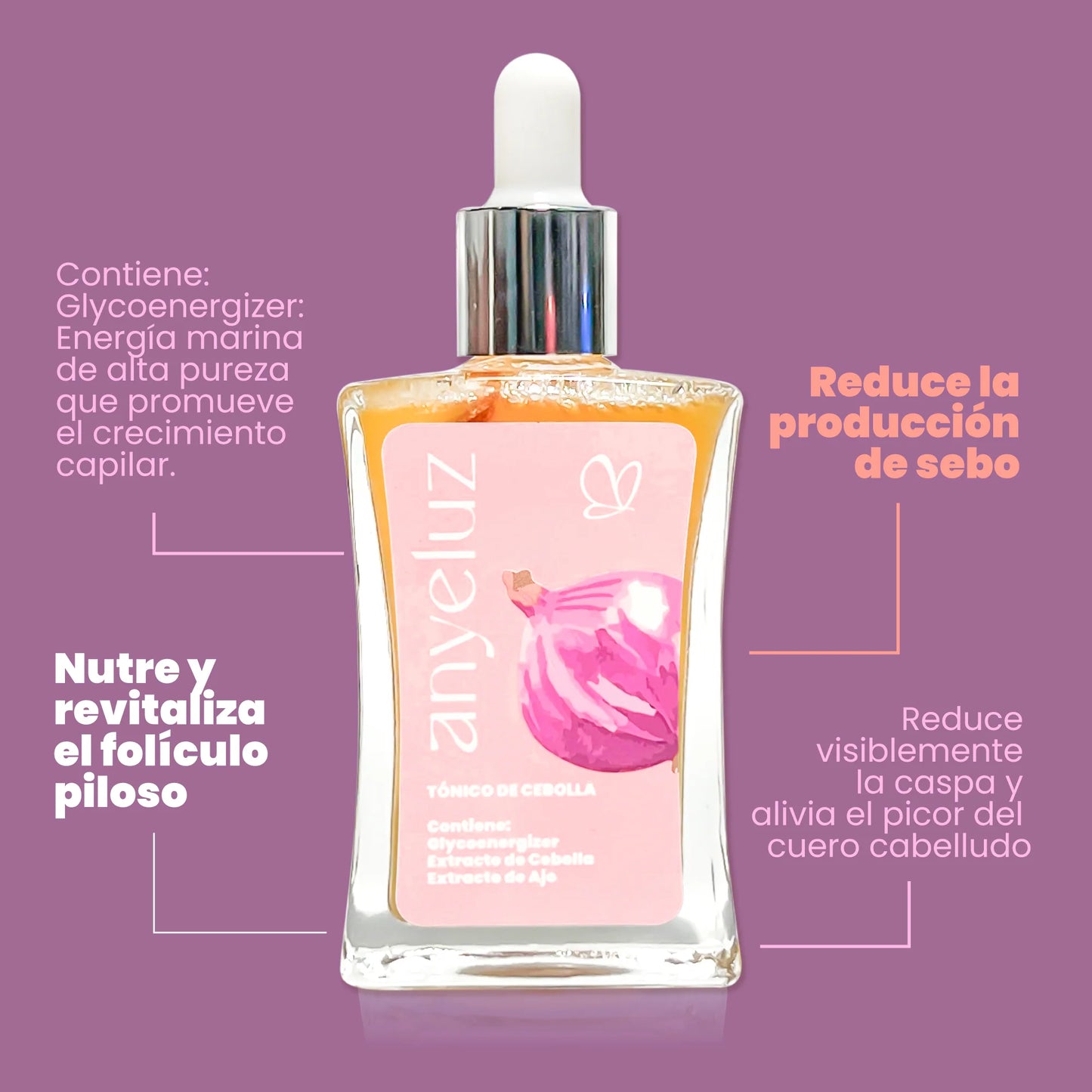 Tónico Anticaída y Anticaspa 50 ML Anyeluz