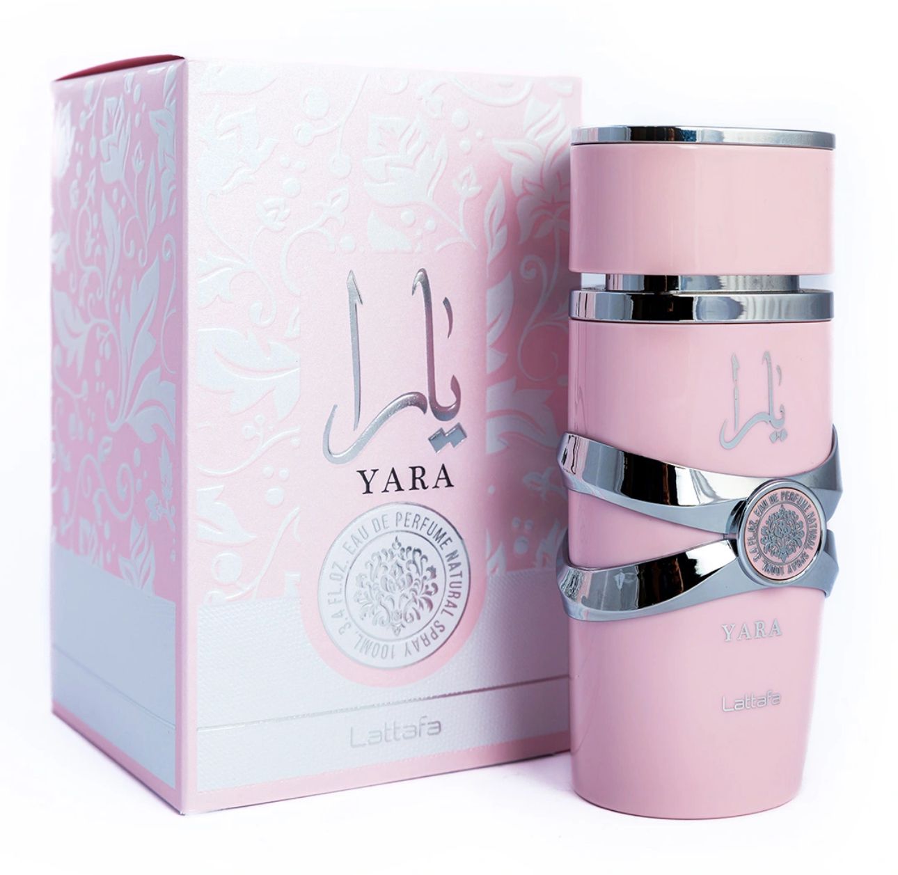 Perfume Yara Lattafa Rosa Suave Femenina Envolvente