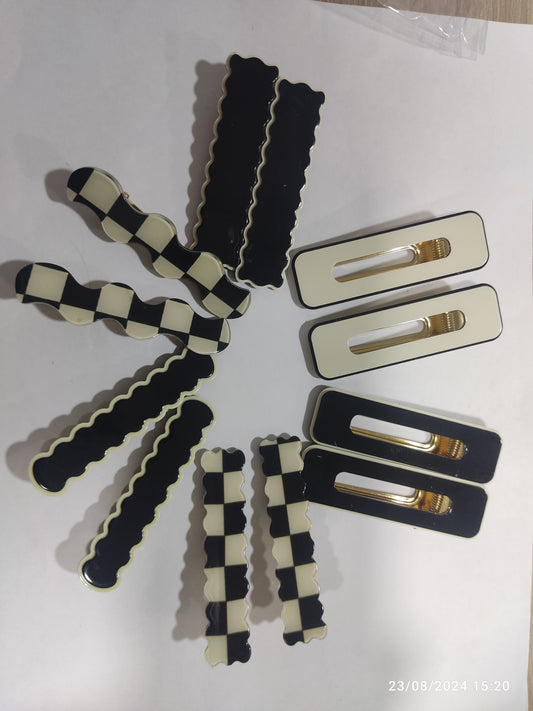 Pinza Clip Cabello Londra set x 2 unidades - Glow Beauty Distribuidores Milagros