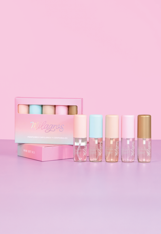 Kit Mini Perfumes x5 Milagros